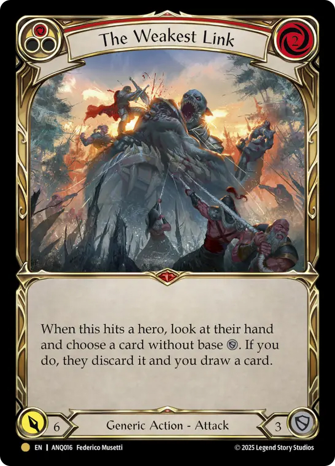 Flesh and Blood Hot List - Star City Games Sell Your Cards